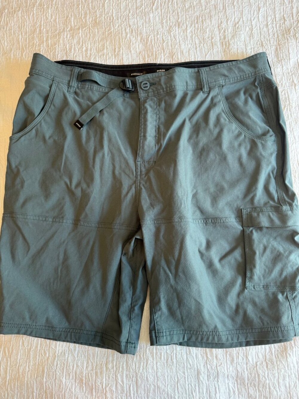 prAna Standard Fit Cargo Shorts Size 40 Cargo Green